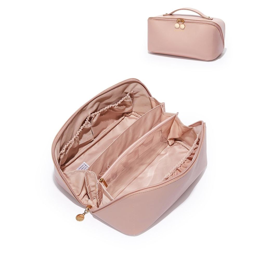 Travel Makeup Bag, Large Capacity Cosmetic Bags For Women, Waterproof Portable💫